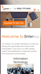 Mobile Screenshot of enterkeytraining.com